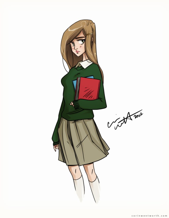 Beth (Sketch) | corinwentworth.com