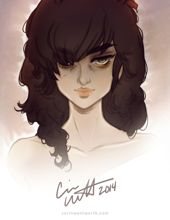 Holly (Concept Sketch) | corinwentworth.com