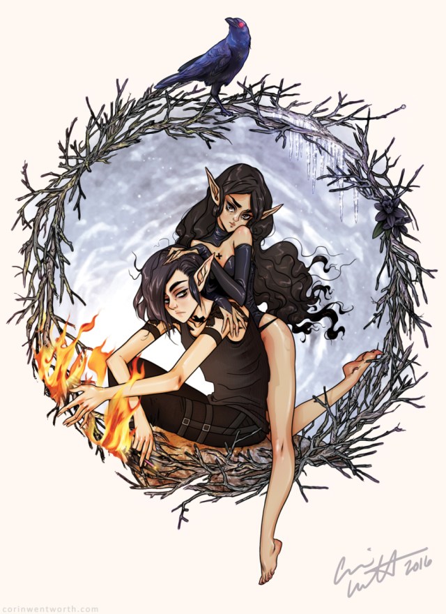 Roland + Uxia | corinwentworth.com